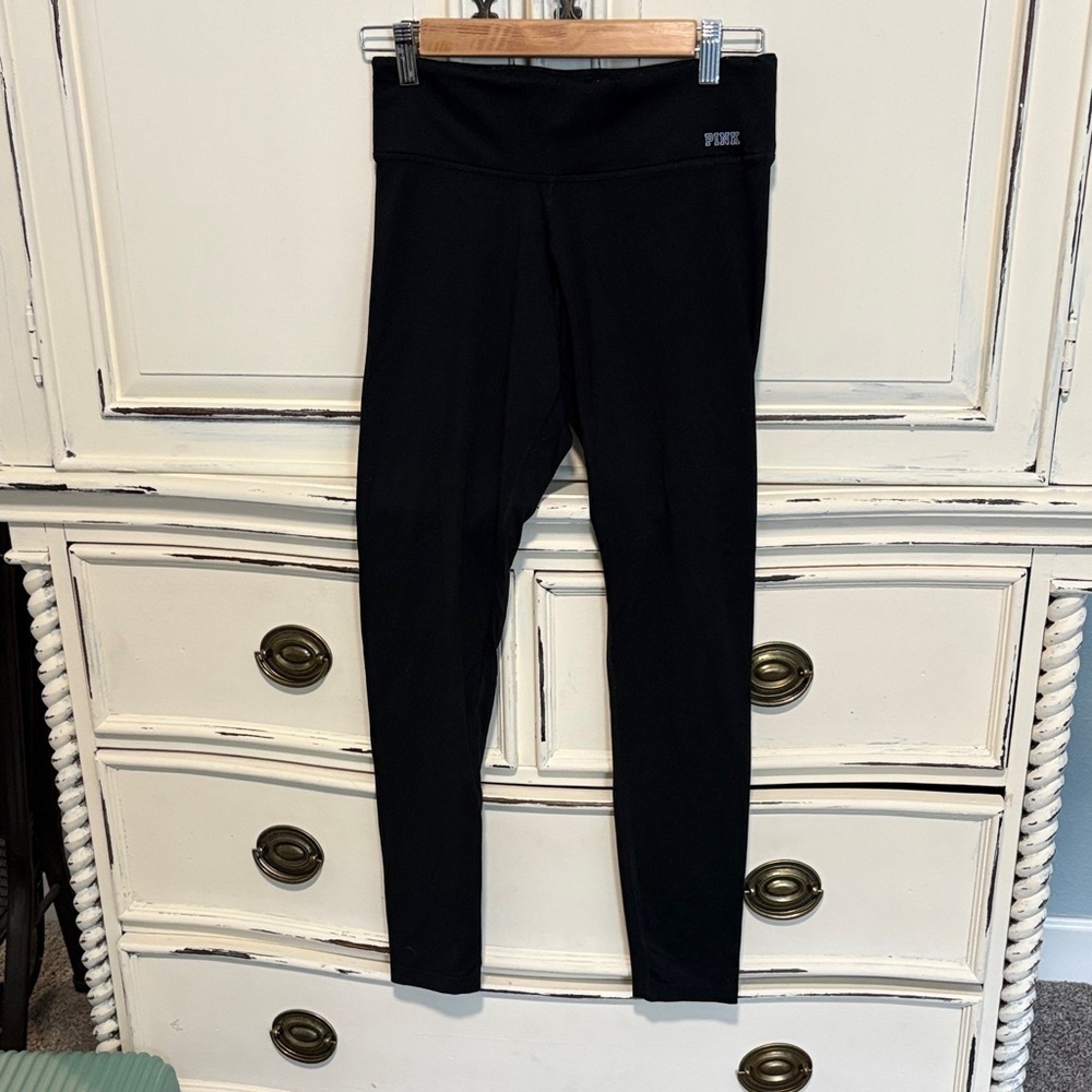 PINK Victoria's Secret Black Women's Leggings